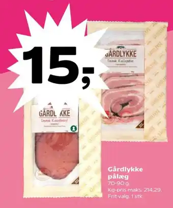 Gårdlykke pålæg