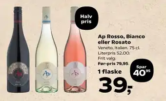 Coop.dk Ap Rosso, Bianco eller Rosato tilbud