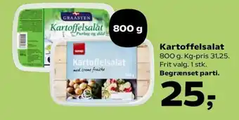 Coop.dk Kartoffelsalat tilbud