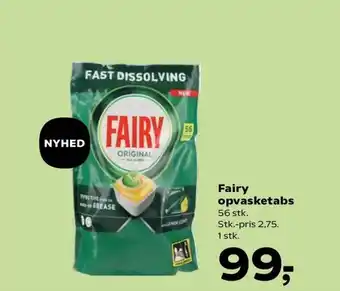 Coop.dk Fairy opvasketabs tilbud