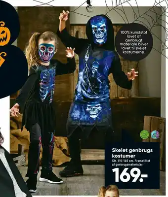 Skelet genbrugs kostumer