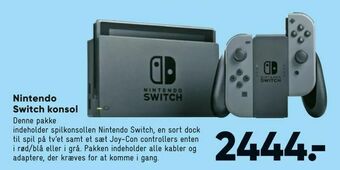 Bilka Nintendo Switch konsol tilbud