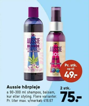 Aussie hårpleje
