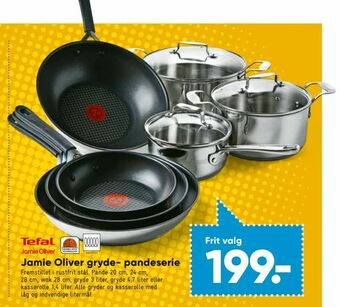 Bilka Jamie Oliver gryde- pandeserie tilbud