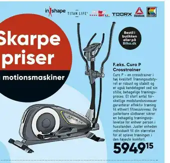 Bilka Curo P Crosstrainer tilbud