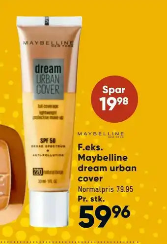 Bilka Maybelline dream urban cover tilbud