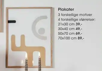 Bilka Plakater tilbud