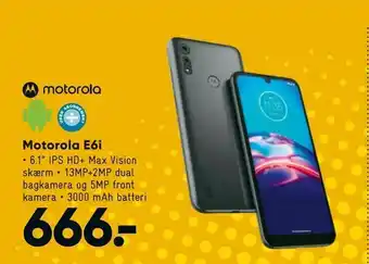 Motorola E6i