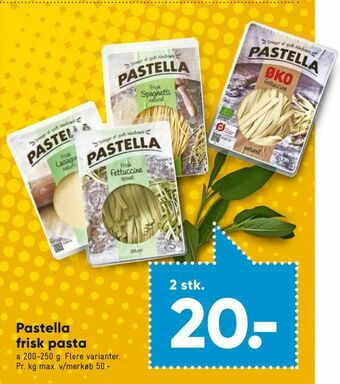 Bilka Pastella frisk pasta tilbud