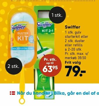 Bilka Swiffer tilbud