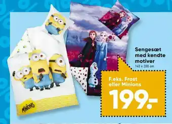 Bilka Frost eller Minions tilbud