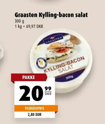 Graasten Kylling-bacon salat