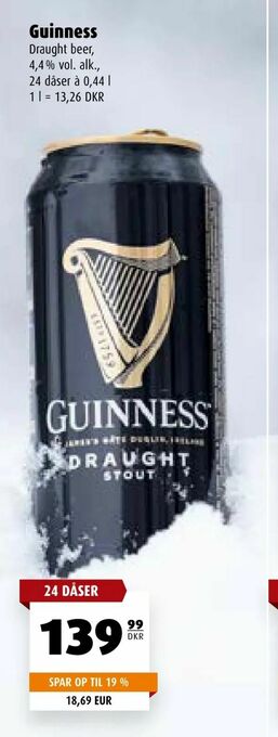 Scandinavian Park Guinness tilbud