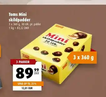 Scandinavian Park Toms Mini skildpadder tilbud