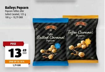 Scandinavian Park Baileys Popcorn tilbud