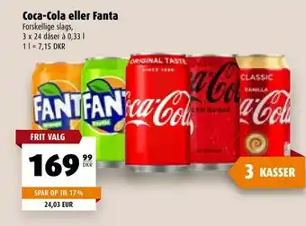 Scandinavian Park Coca-Cola eller Fanta tilbud