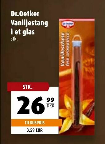 Dr.Oetker Vaniljestang i et glas