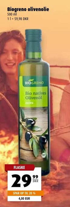 Scandinavian Park Biogreno olivenolie tilbud