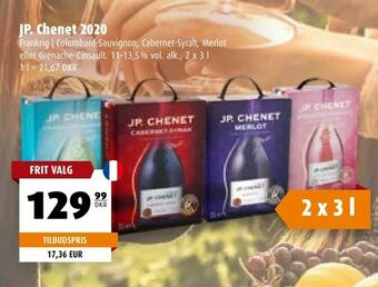 Scandinavian Park JP. Chenet 2020 tilbud