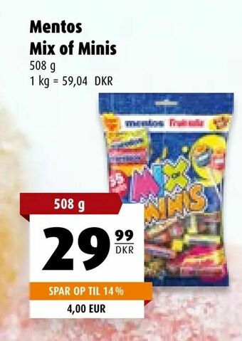 Scandinavian Park Mentos Mix of Minis tilbud