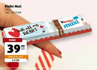 Scandinavian Park Kinder Maxi tilbud