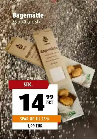 Bagemåtte