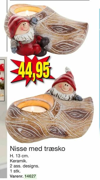 Harald Nyborg Nisse med træsko tilbud