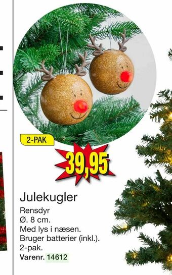 Harald Nyborg Julekugler tilbud