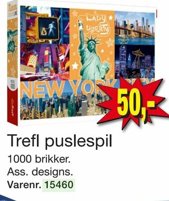 Harald Nyborg Trefl puslespil tilbud