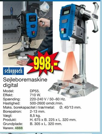 Harald Nyborg Søjleboremaskine digital tilbud