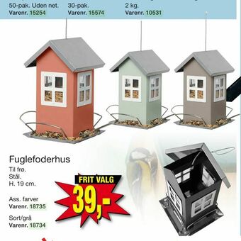Harald Nyborg Fuglefoderhus tilbud
