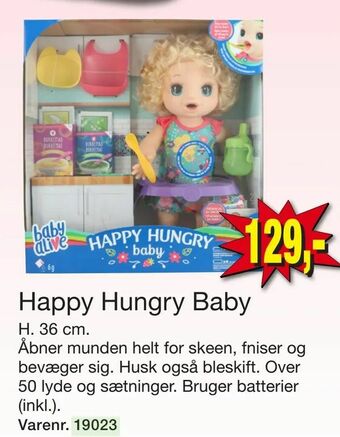 Harald Nyborg Happy Hungry Baby tilbud