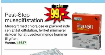 Harald Nyborg Pest-Stop musegift station tilbud