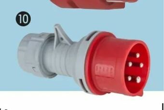 Harald Nyborg Stikprop fasevender 16A 5-polet 400V tilbud