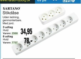 Harald Nyborg Stikdåse tilbud