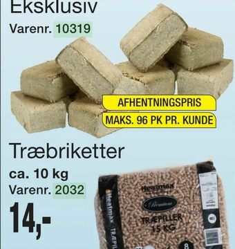 Harald Nyborg Træbriketter tilbud