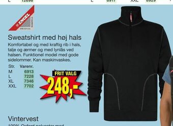 Harald Nyborg Sweatshirt med høj hals tilbud