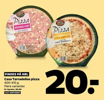 Netto Casa Tarradellas pizza tilbud