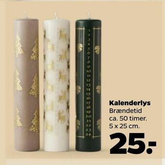 Netto Kalenderlys tilbud