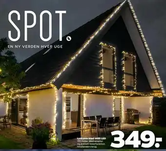 Netto Lyskæde med 1500 LED tilbud
