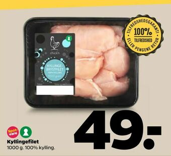 Netto Kyllingefilet tilbud
