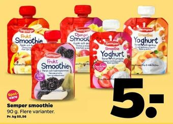 Netto Semper smoothie tilbud