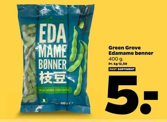 Netto Green Grove Edamame bønner tilbud