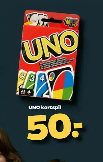 Netto UNO kortspil tilbud