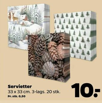 Netto Servietter tilbud