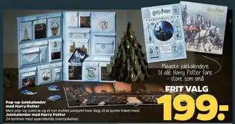 Netto Julekalender med Harry Potter tilbud