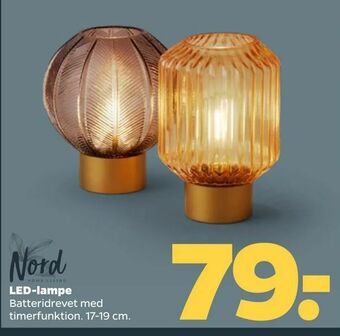 Netto LED-lampe tilbud