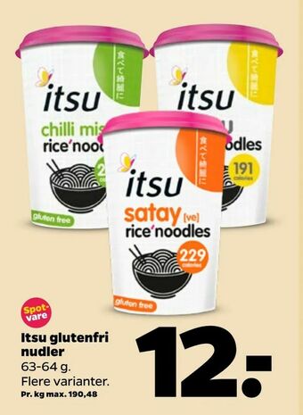 Itsu glutenfri nudler