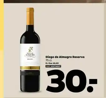 Netto Diego de Almagro Reserva tilbud