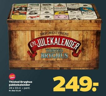 Netto Thisted Bryghus pakkekalender tilbud